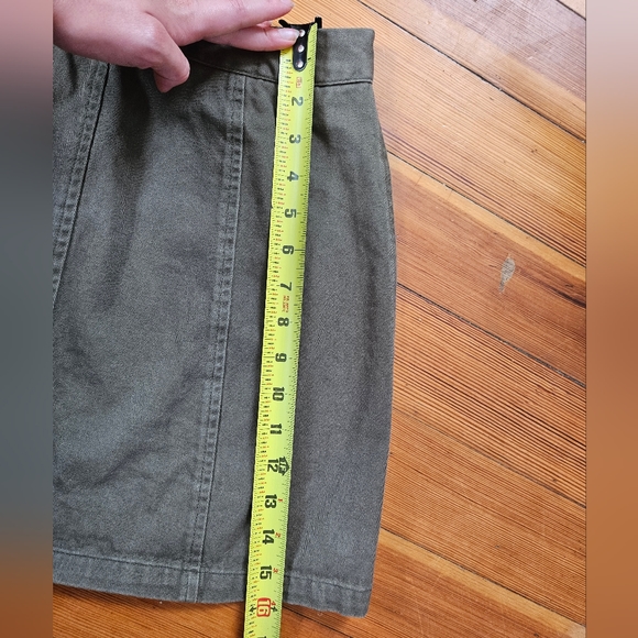 Olive Green Skirt - Picture 4 of 4